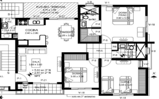 Apartamento en construcción Santiago Rep Dom