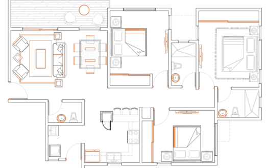 Amplio y moderno apartamento en construccion en Tamboril