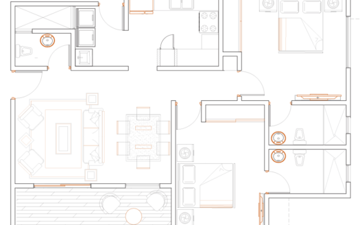 Amplio y moderno apartamento en construccion en Tamboril