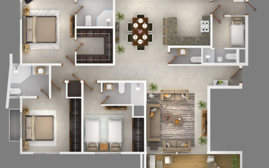 Venta de apartamento amplio y exclusivo en Jardines Metropolitanos
