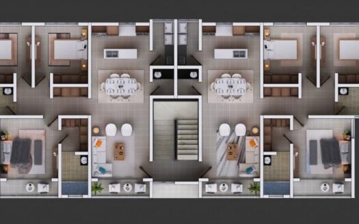 Apartamento en construcción en el dorado, Santiago, RD.