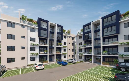 Moderno y amplio apartamento en construcción en Gurabo, Santiago, RD