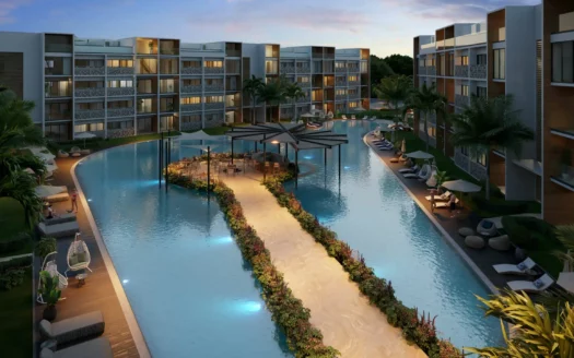 Apartamento en construcción cerca de la playa en punta cana, RD