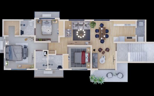 Venta de apartamento en plano en el Dorado Santiago, RD