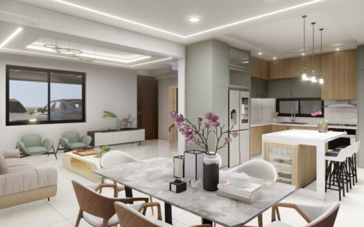 Casa amplia en construcción en Puñal, Santiago