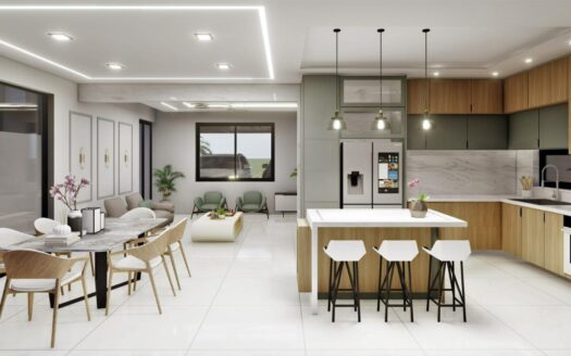 Casa amplia en construcción en Puñal, Santiago