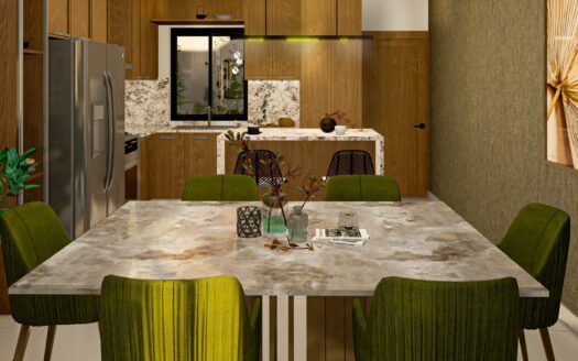 Venta Apartamento en construcción Los Álamos próx al HOMS Santiago RD