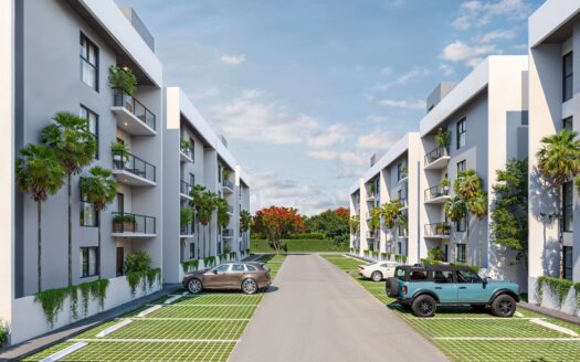 Venta de apartamento económico y en construcción en Carretera Las Palomas, Santiago, RD