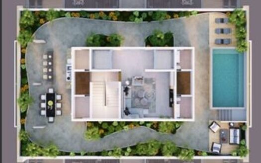 Torre de apartamento con ascensor en Urb. Thomen Santiago