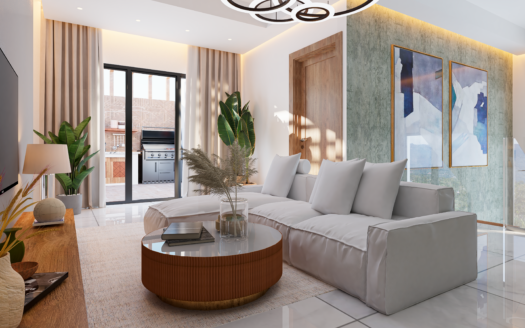 Apartamento en construcción cerca de Avenida 27 de febrero, Santiago.