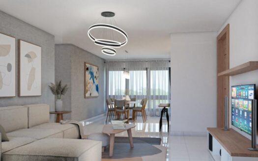 Venta de apartamento amplio en Urbanización Jardines Del Sur, Santiago