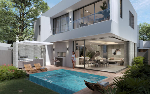 Casa lujosa en construcción en Distrito Nacional
