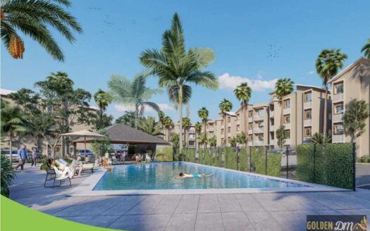 Apartamento en construcción y económico en Gurabo, Santiago, RD