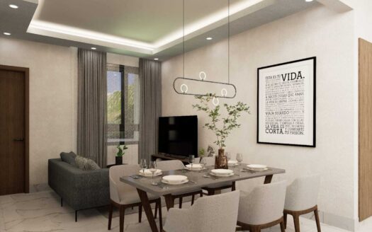 Venta de apartamento en construcción detrás del HOMS, Santiago, RD