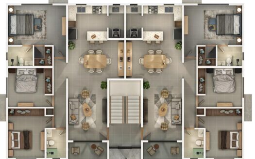 Apartamento en construccion en Los Reyes Santiago de los Caballeros RD