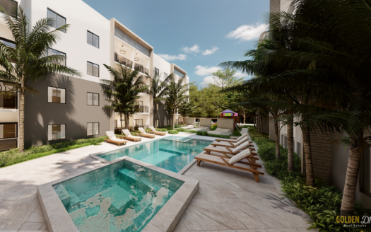 Apartamentos en construcción en Bávaro, Punta Cana