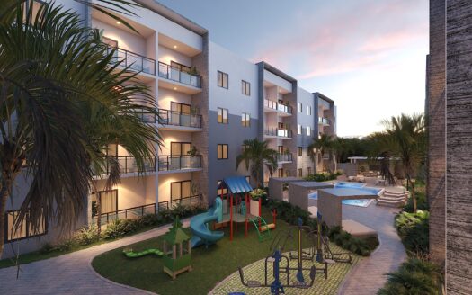 Apartamentos en construcción en Bávaro, Punta Cana