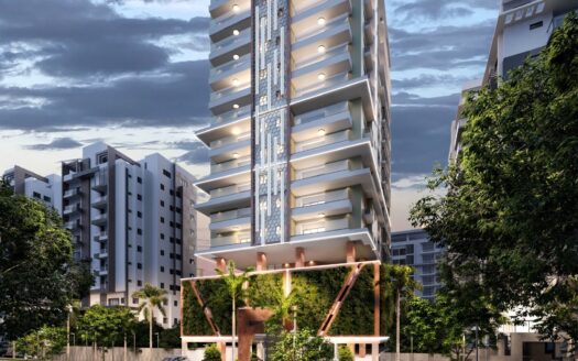 Apartamento a la venta en torre en el Ensanche Ozama, RD