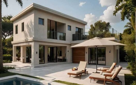 Villa en construcción vista al mar, Puerto Plata