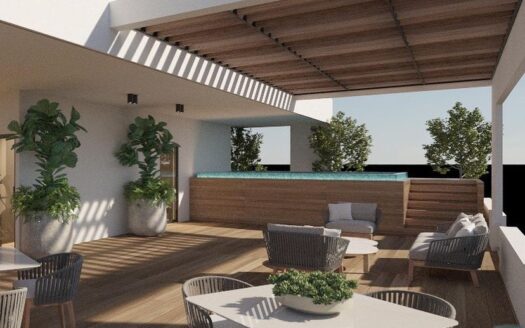 Apartamento en construcción en La Esmeralda, Santiago