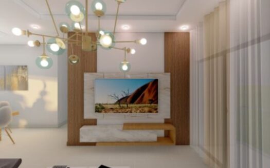 Apartamento en construcción con azotea, El Dorado III, Santiago, RD
