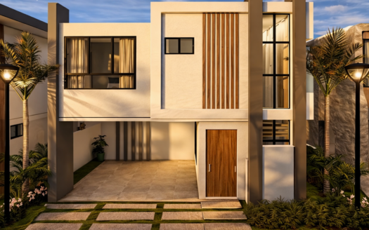 Casa moderna en venta, Av. Sabaneta Las Palomas, Santiago