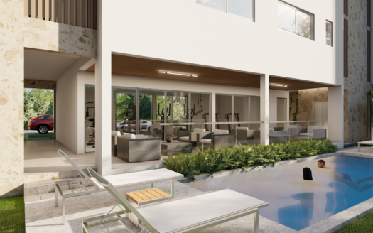 Aparta estudio en planos en veta en Puerto Plata, RD
