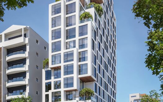 Apartamento en torre en construcción en La Esmeralda, Santiago