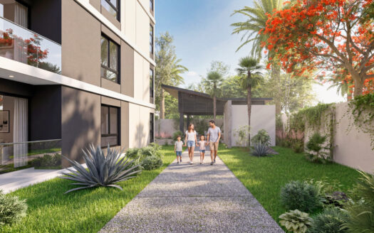 Apartamento económico en plano, entrada Santiago
