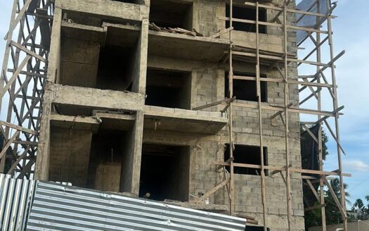 Cuarto nivel-azotea en construcción, Reparto Manhattan