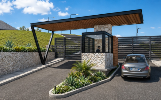 Venta de solar en residencial-Las-Charcas-Santiago
