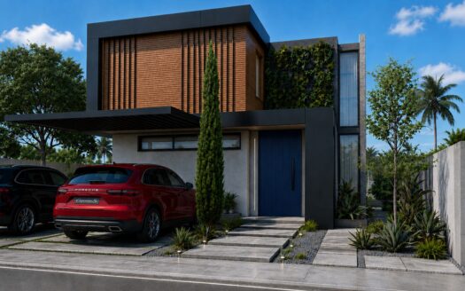 Casa en planos-proyecto cerrado-Puñal