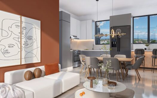 Apartamento en construcción con GYM-Puñal-Santiago